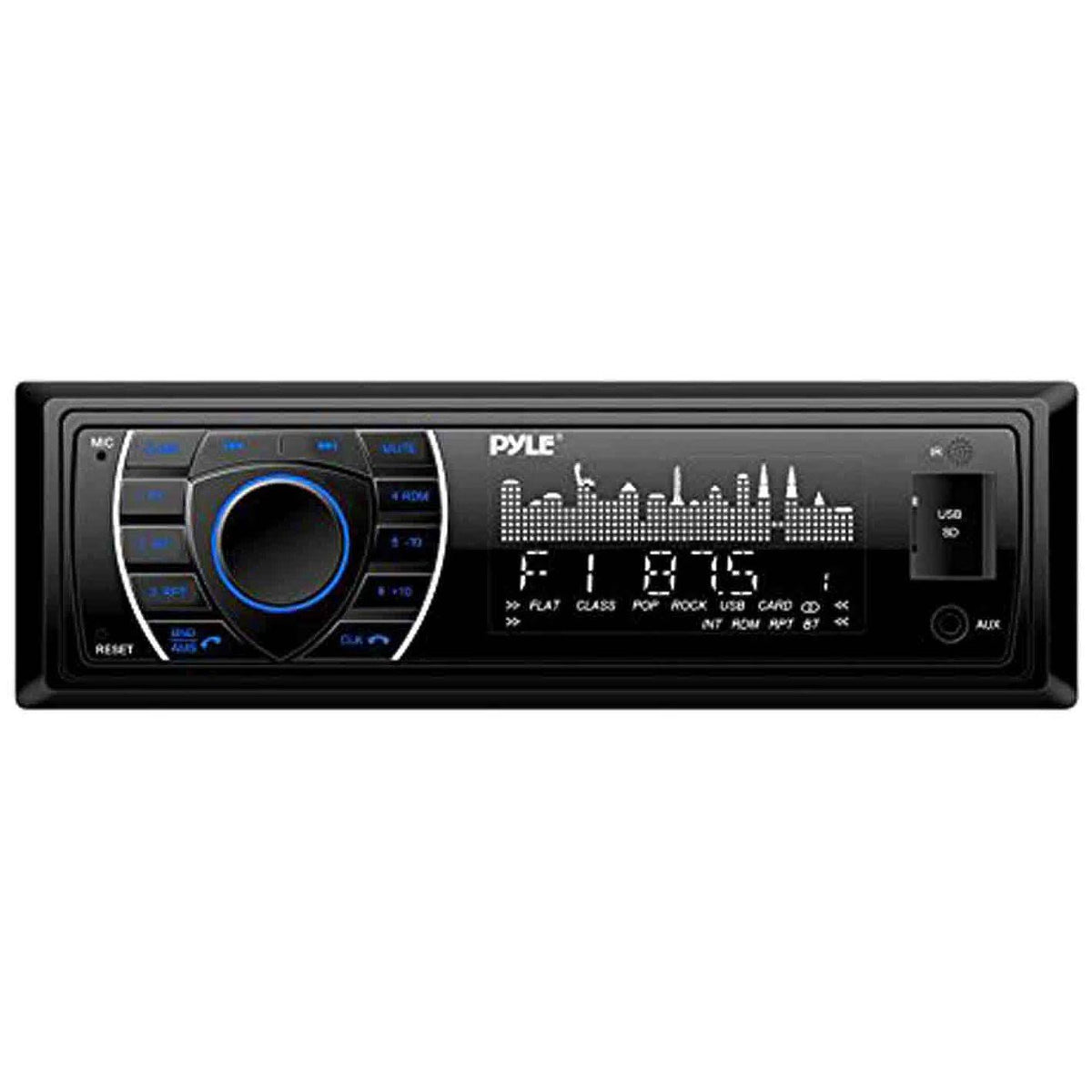 Receiver Stereo (Black) with 100W Speakers, Antenna, Amplifier and Speaker Wire Q756