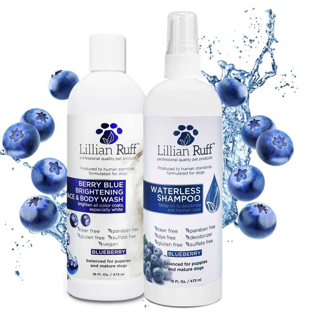 Berry Blue Brightening Face and Body Wash for Dogs and Cats O839