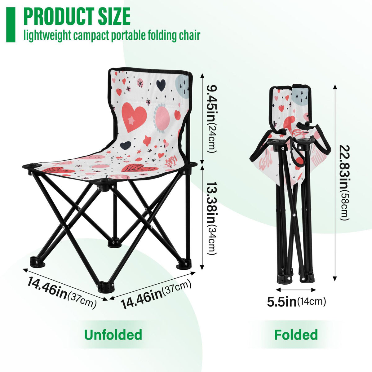 Portable Camping Chair with Carry Bag R222224