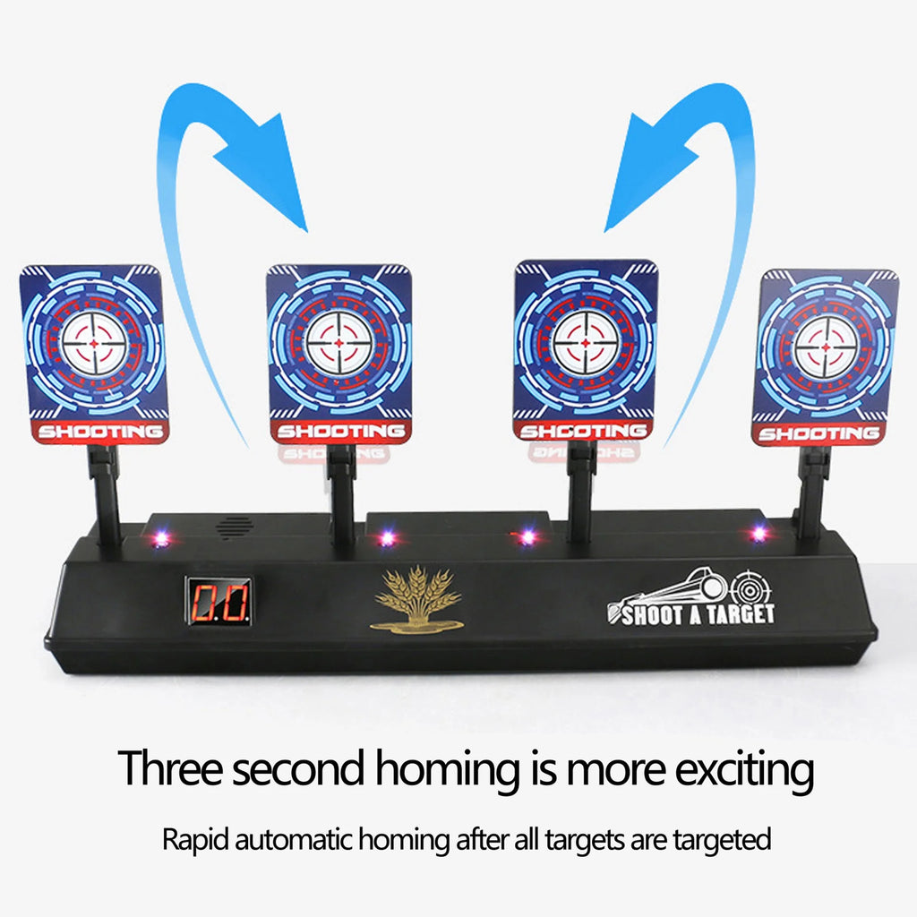 4 Targets LED Light Shooting Targets with Auto Reset L508