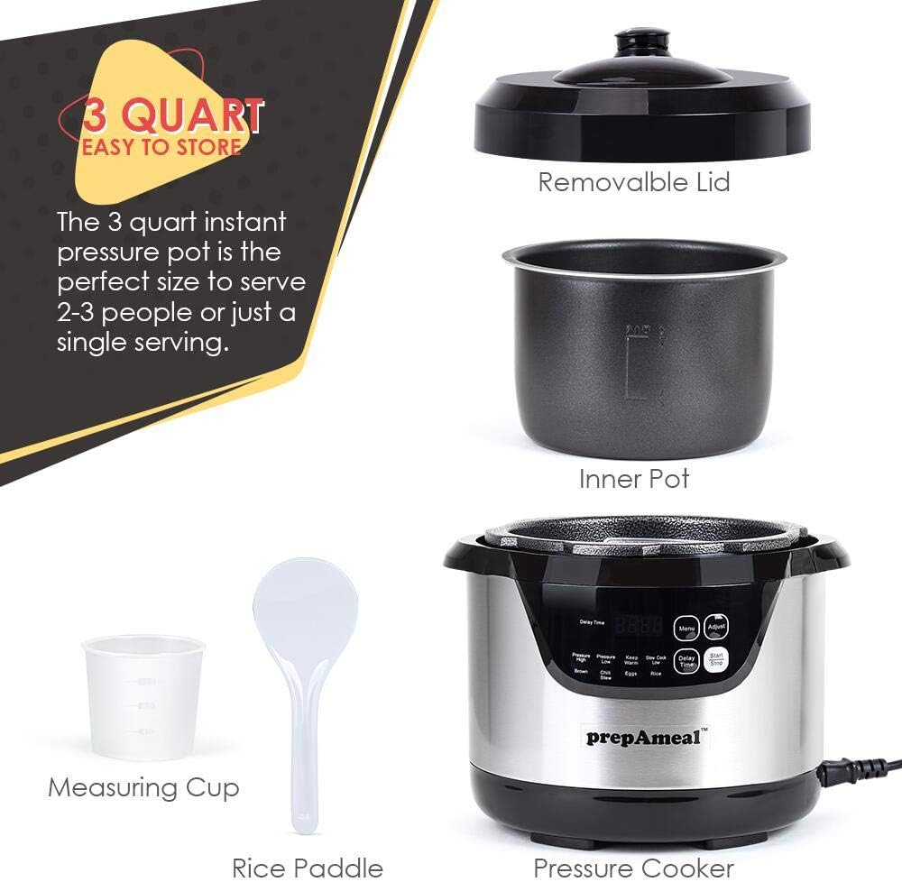 3 Quart Electric Pressure Cooker R60640