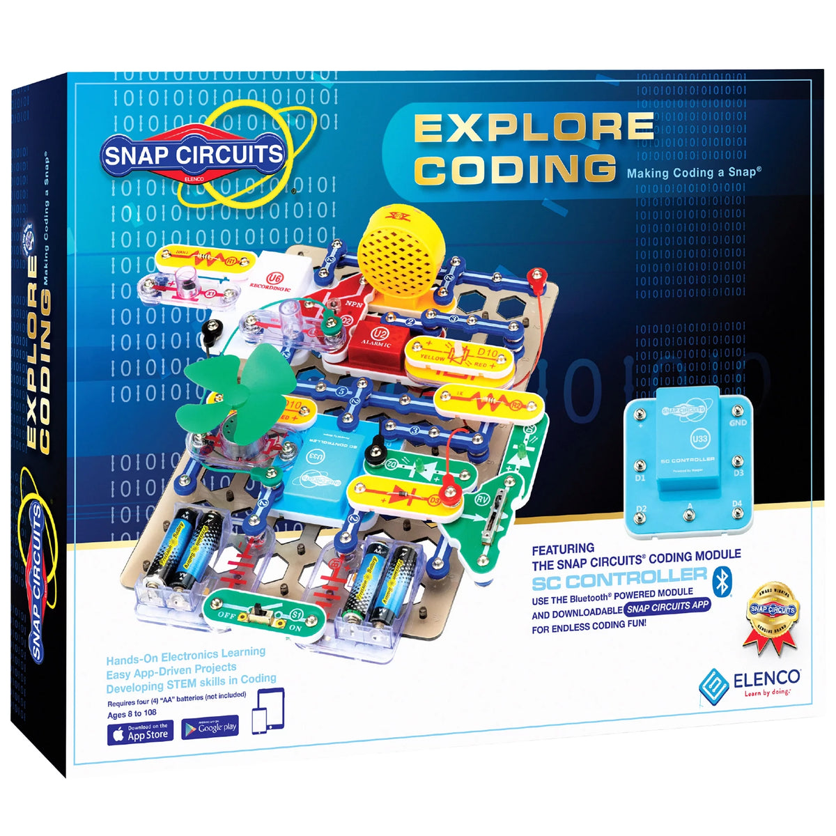 Snap Circuits Explore Coding STEM Building Toy C74005