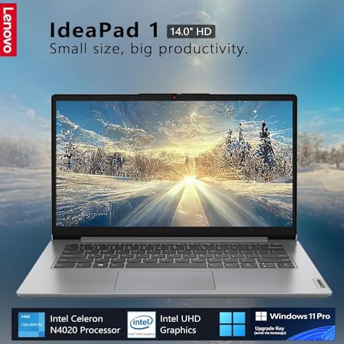 14" HD Display Intel Celeron N4020 4GB RAM 192GB Storage Laptop U987