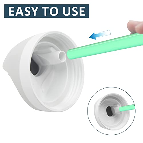 3pcs Reusable Straws with Cleaning Brush S5743