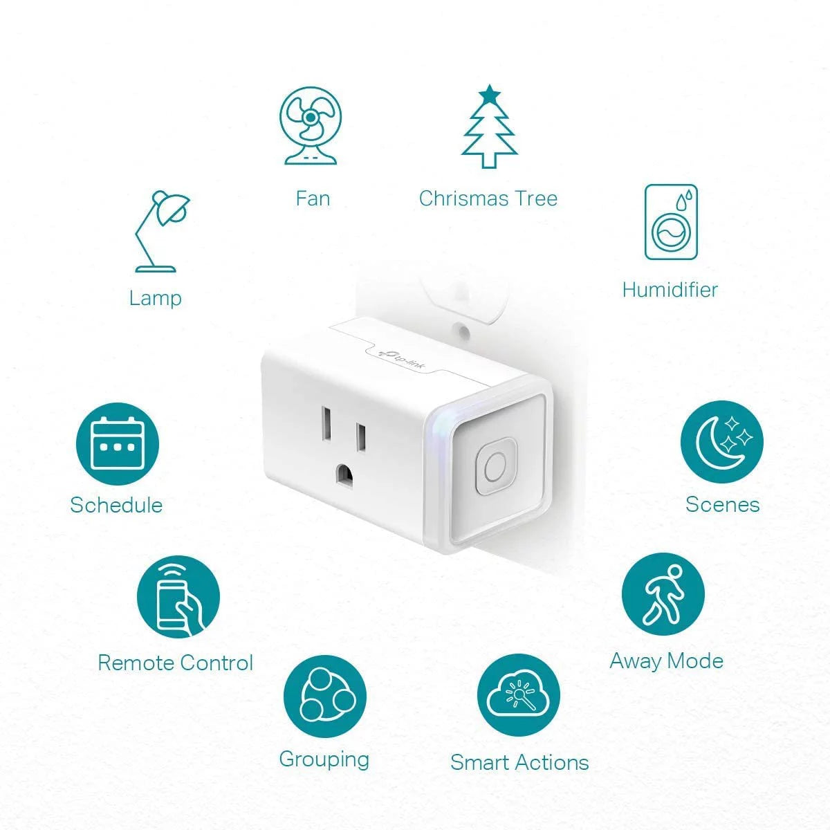White 4-Pack Smart Plug I21926