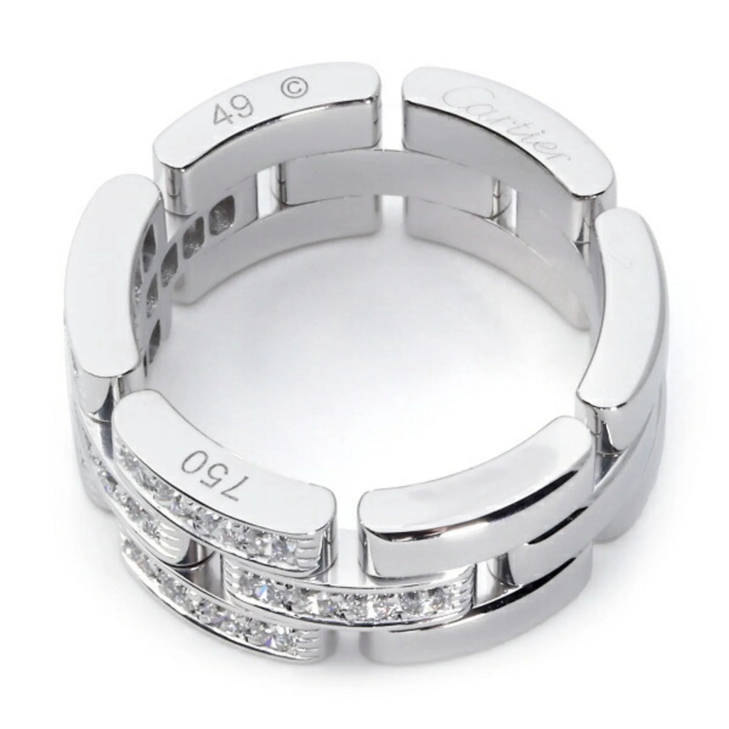 Pre-Owned White Gold Ring E844