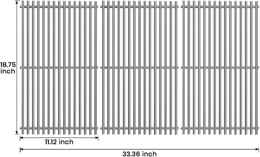 Cast Iron Cooking Grate Set of 3 S107549