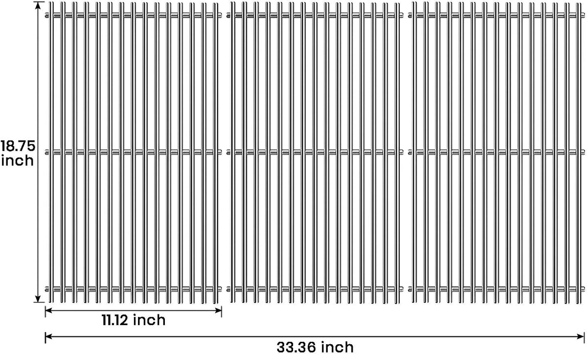 Cast Iron Cooking Grate Set of 3 S107549