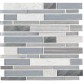 12 in. x 12 in. Glass Stone Metal Mosaic Tile C868