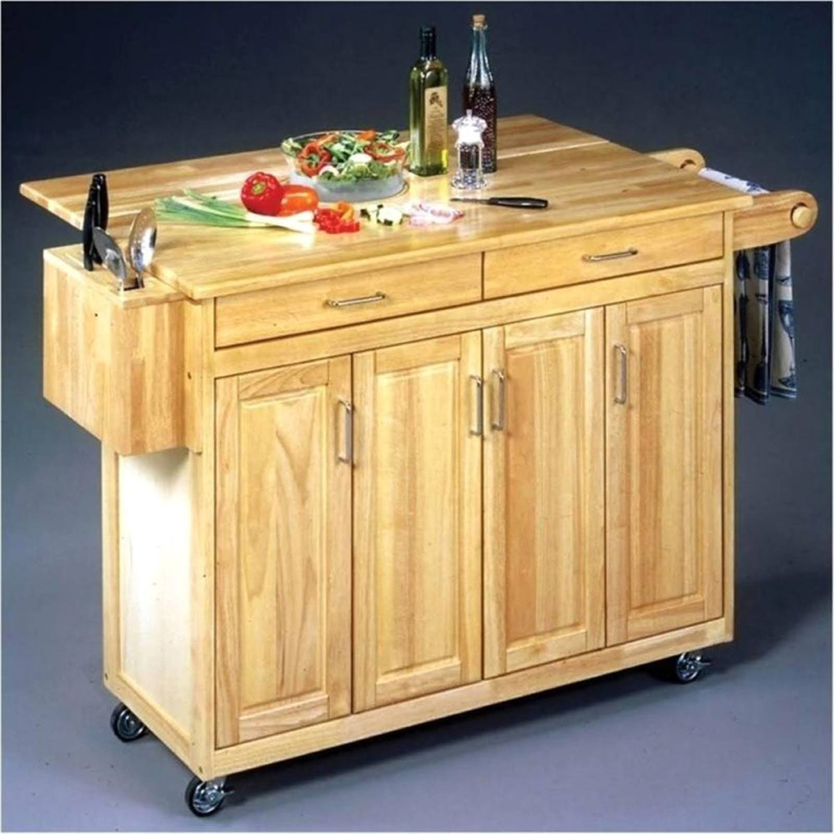 Kitchen Cart with Breakfast Bar G473793