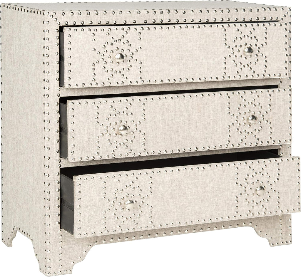 Grey 3 Drawer Chest Y208629