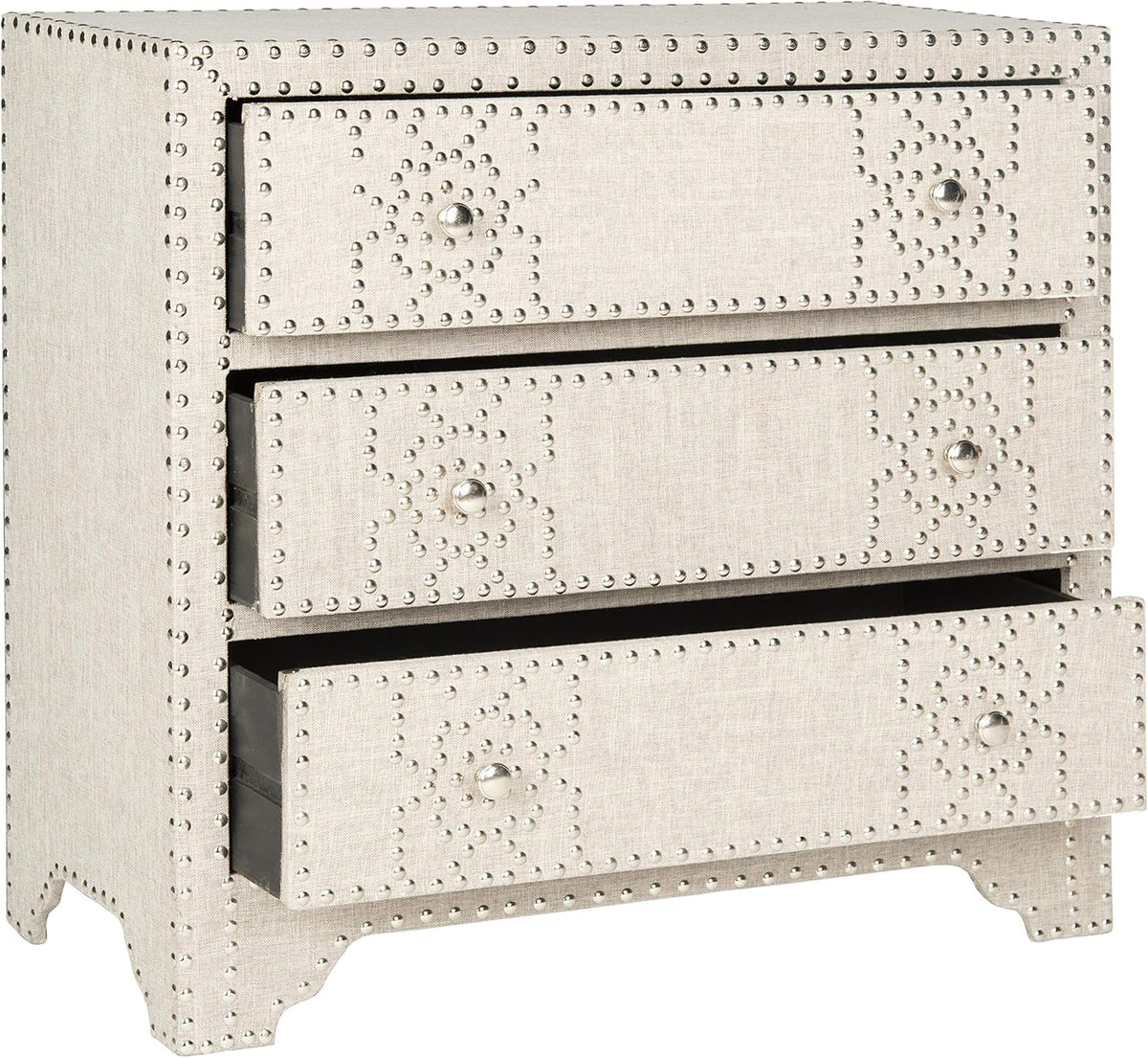 Grey 3 Drawer Chest Y208629