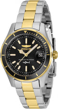 Black Dial Two Tone Steel Watch X27664