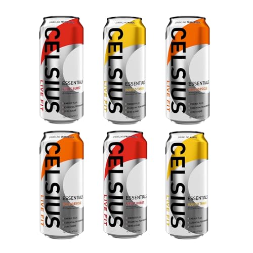 16 fl oz Variety Pack of 6 Non Carbonated Energy Drink E92458
