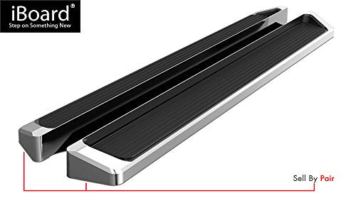 304 Stainless Steel Polished 6in Running Boards Side Steps T13562