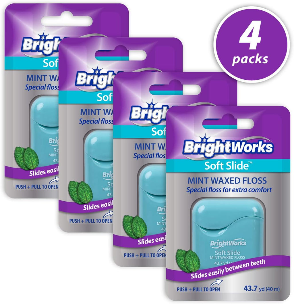 Soft Slide Dental Floss, 43.7 yards (pack of 4) M7583