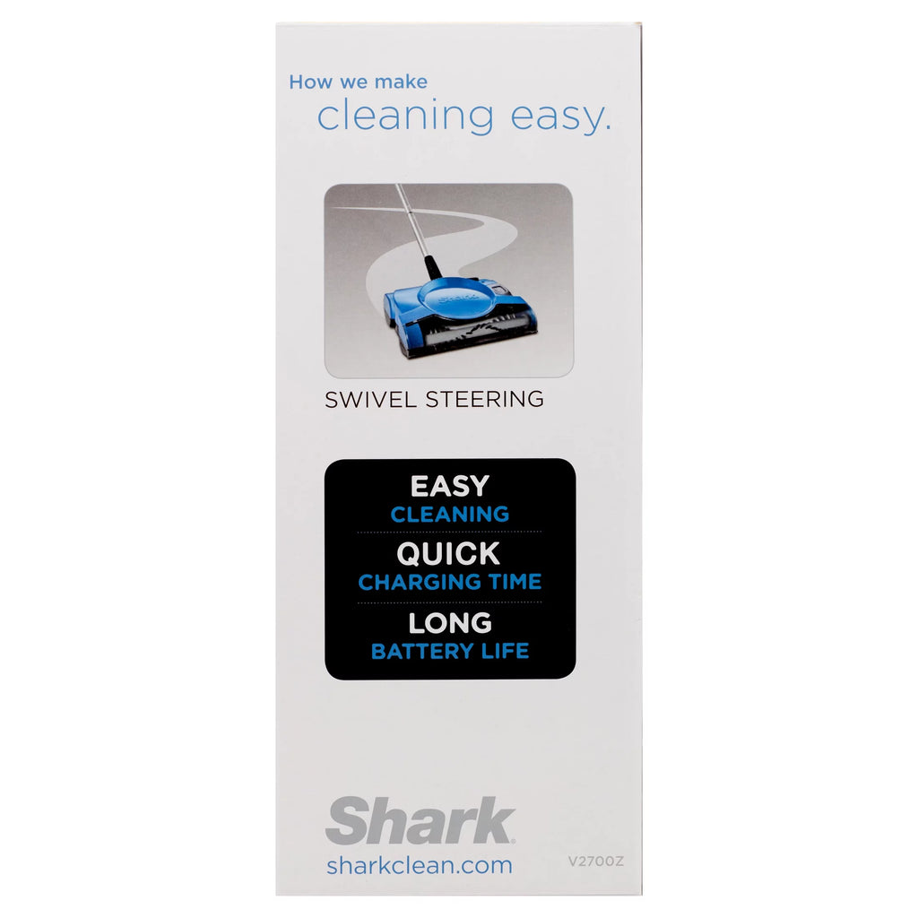 Lightweight 10 Inch Cordless Rechargeable Floor and Carpet Sweeper X8132