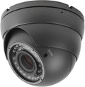 Analog CCTV Security Dome Camera HD 1080P 4-in-1 2.8mm-12mm Varifocal Lens Weatherproof Metal Housing White N935030