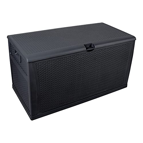 Brown 51 Gallon Waterproof Deck Storage Box N9916