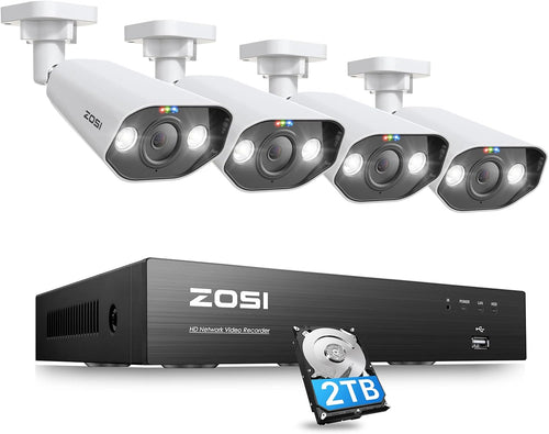 16CH 1080P Security Camera System with 2TB Hard Drive W74614