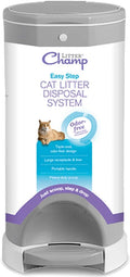 Gray 4 Gallon Plastic Cat Litter Disposal System Z330