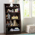 Espresso 4 Shelf Bookcase G39861