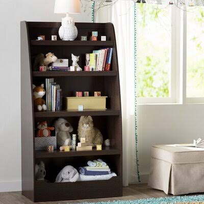 Espresso 4 Shelf Bookcase G39861