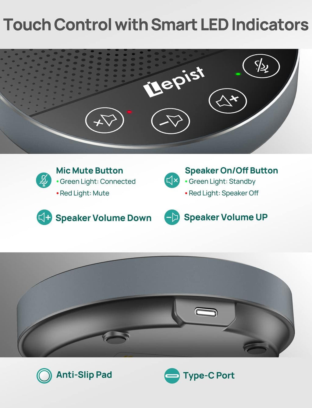 USB Speakerphone with Microphone S946