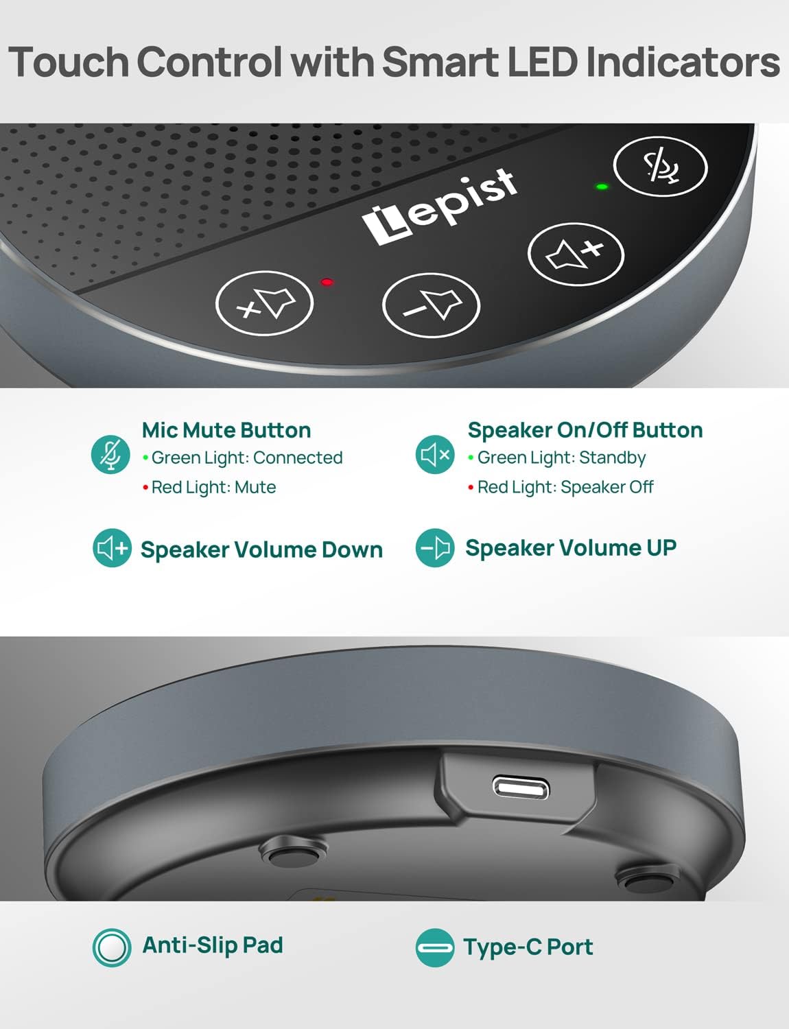 USB Speakerphone with Microphone S946