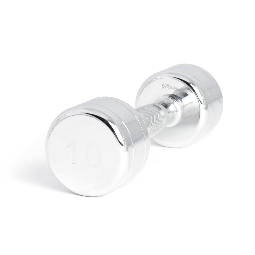 Chrome Dumbbell with Contoured Handle, 20 lbs O3300