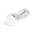 Chrome Dumbbell with Contoured Handle, 20 lbs O3300