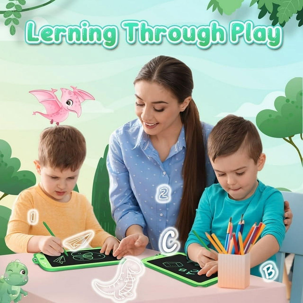 LCD Writing Tablet Drawing Board Dinosaur Toys V180