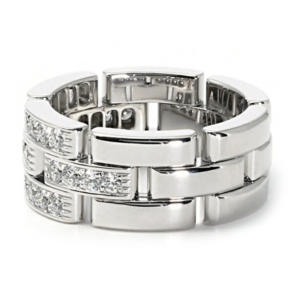 Pre-Owned White Gold Ring E844