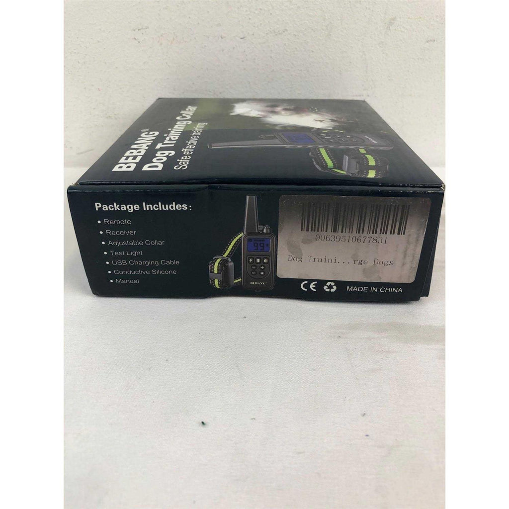 2600FT Dog Training Collar with Remote 3 Modes Beep Vibration Shock C694