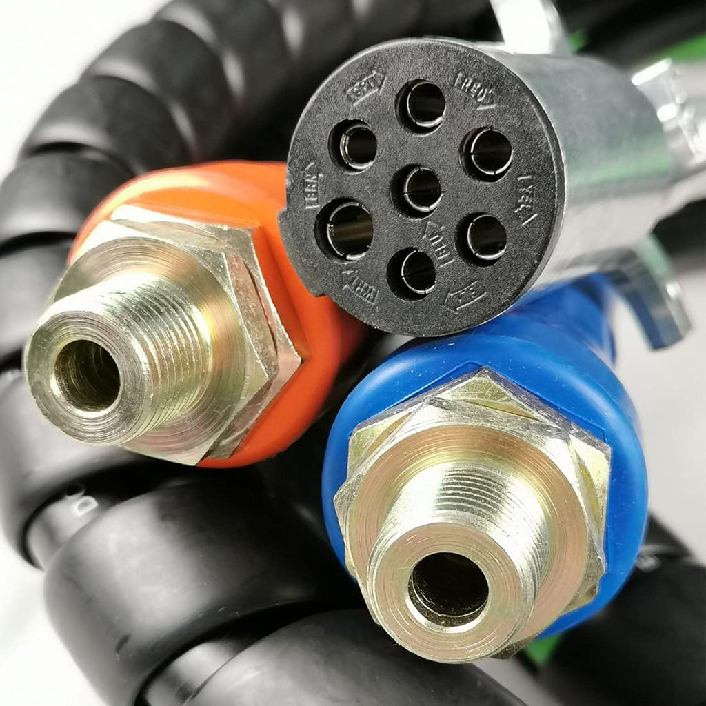 3 in 1 ABS Electrical Cord Air Line Kit 12ft Y7049