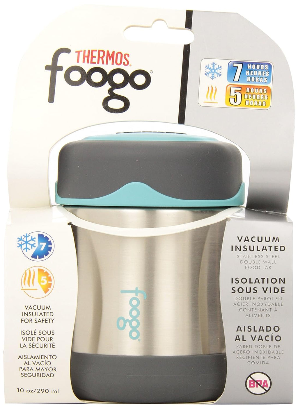 10-Ounce Stainless Steel Food Jar Y332103