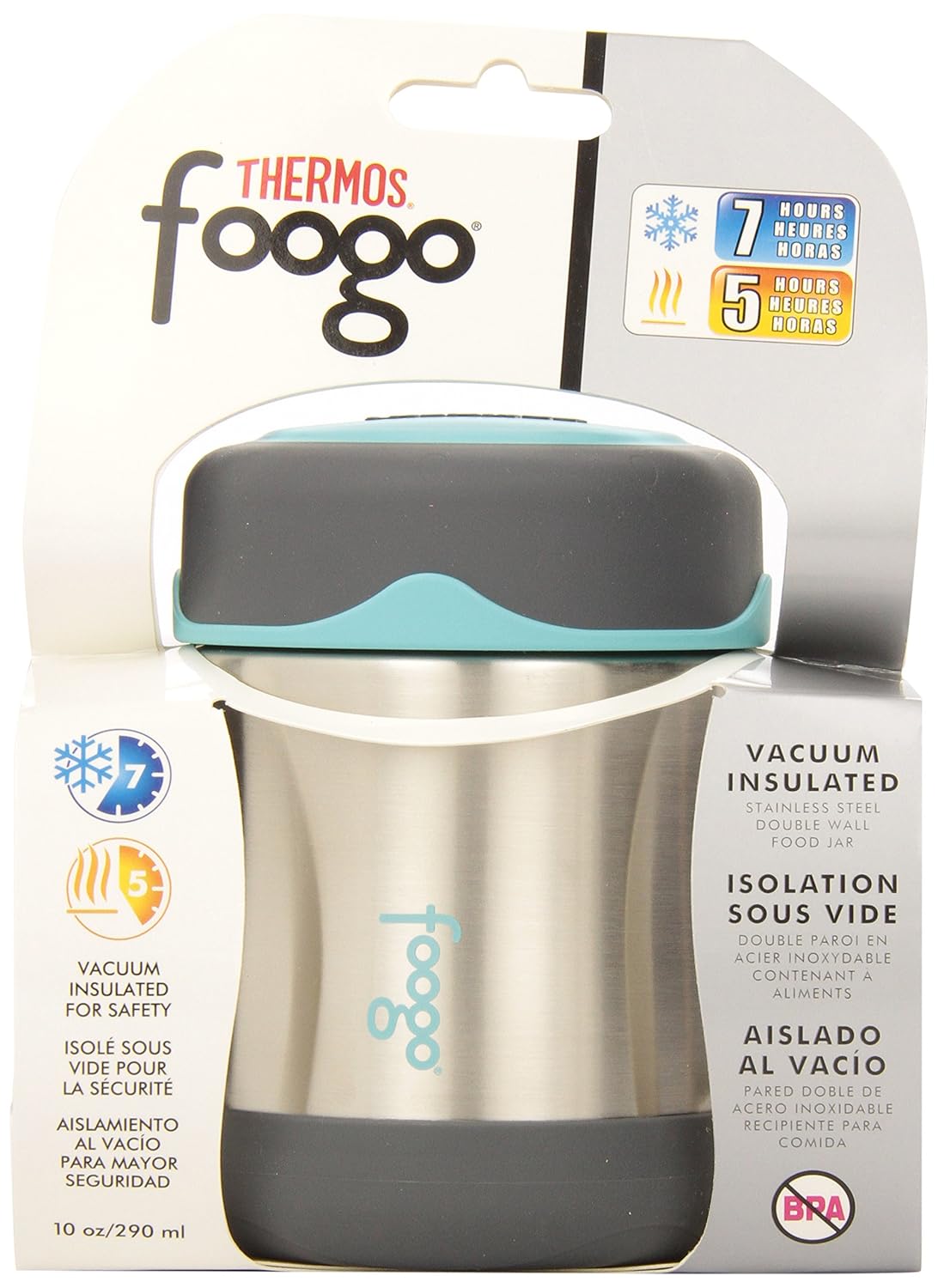 10-Ounce Stainless Steel Food Jar Y332103