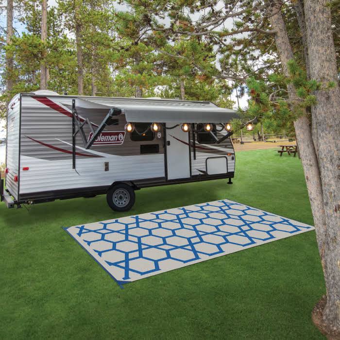 Reversible RV Patio Mat L7560