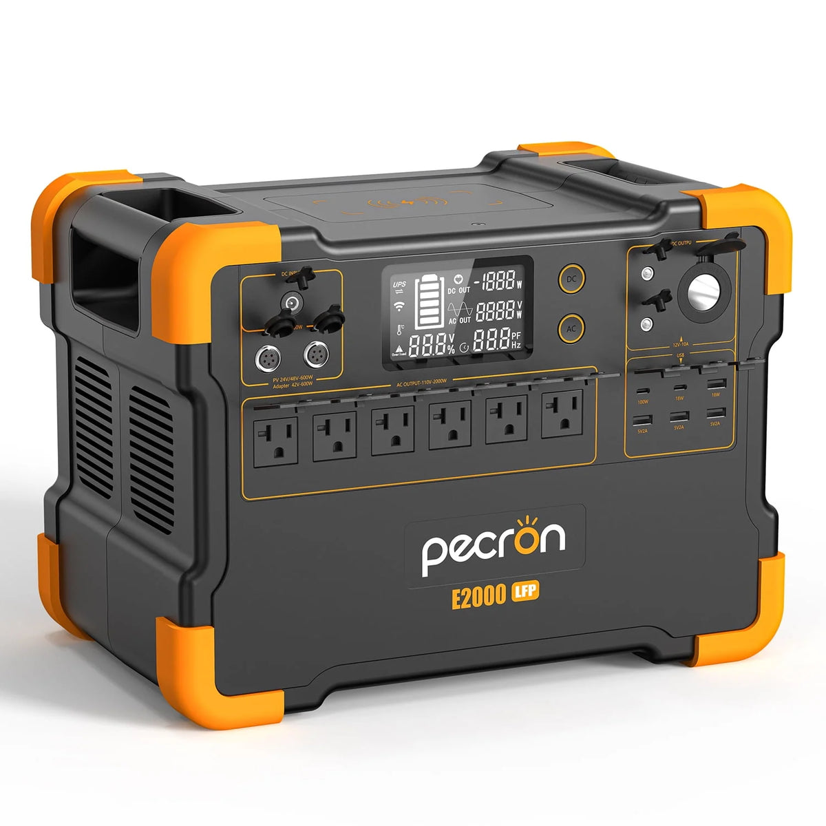 Portable Power Station 1920Wh 2000W LiFePO4 Battery N38106