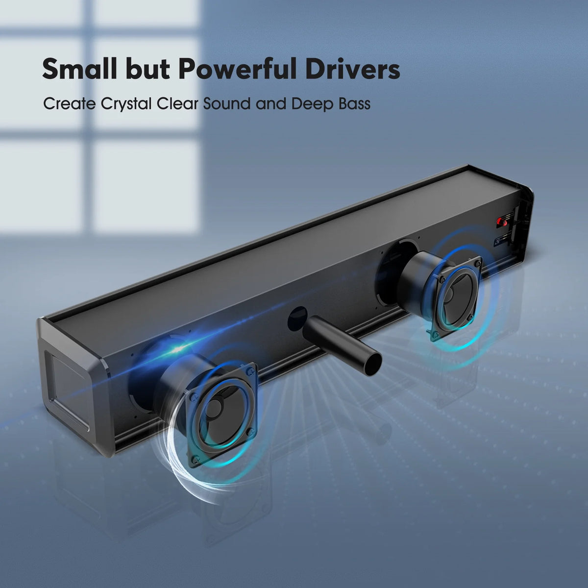 16-Inch 50W Soundbar with Bluetooth 5.0 and Subwoofer C7499