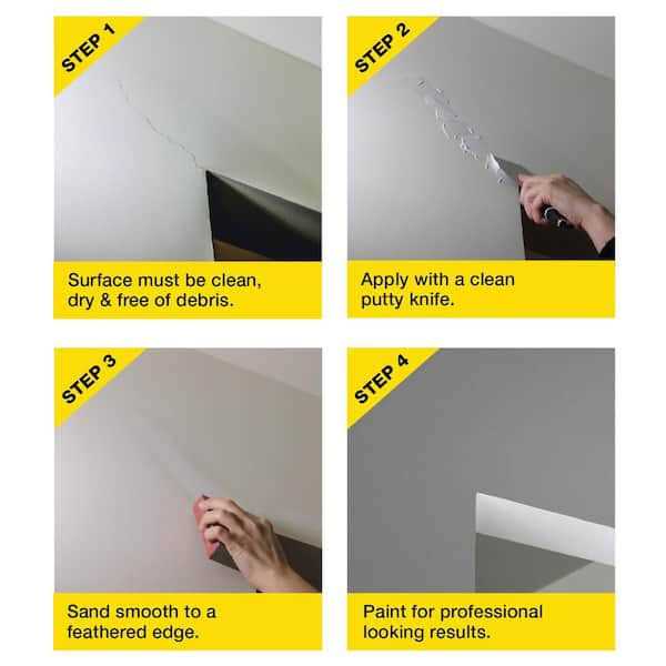 White Lightweight Spackling H10366