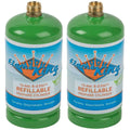 1lb Empty Refillable Propane Cylinder Tank P3157