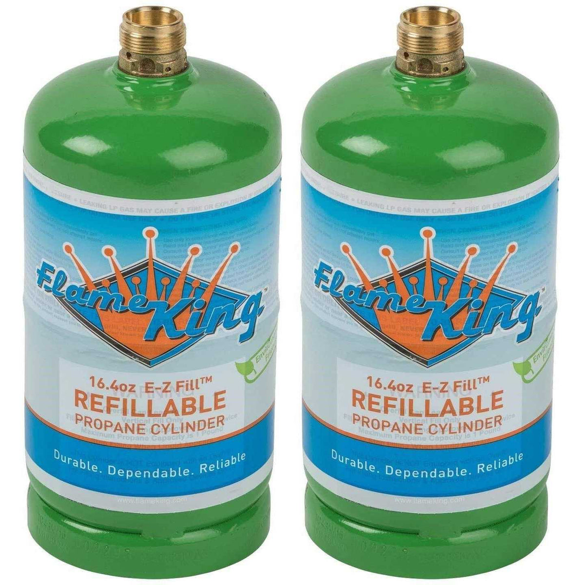 1lb Empty Refillable Propane Cylinder Tank P3157