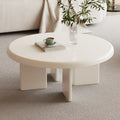 White Round Coffee Table U8454