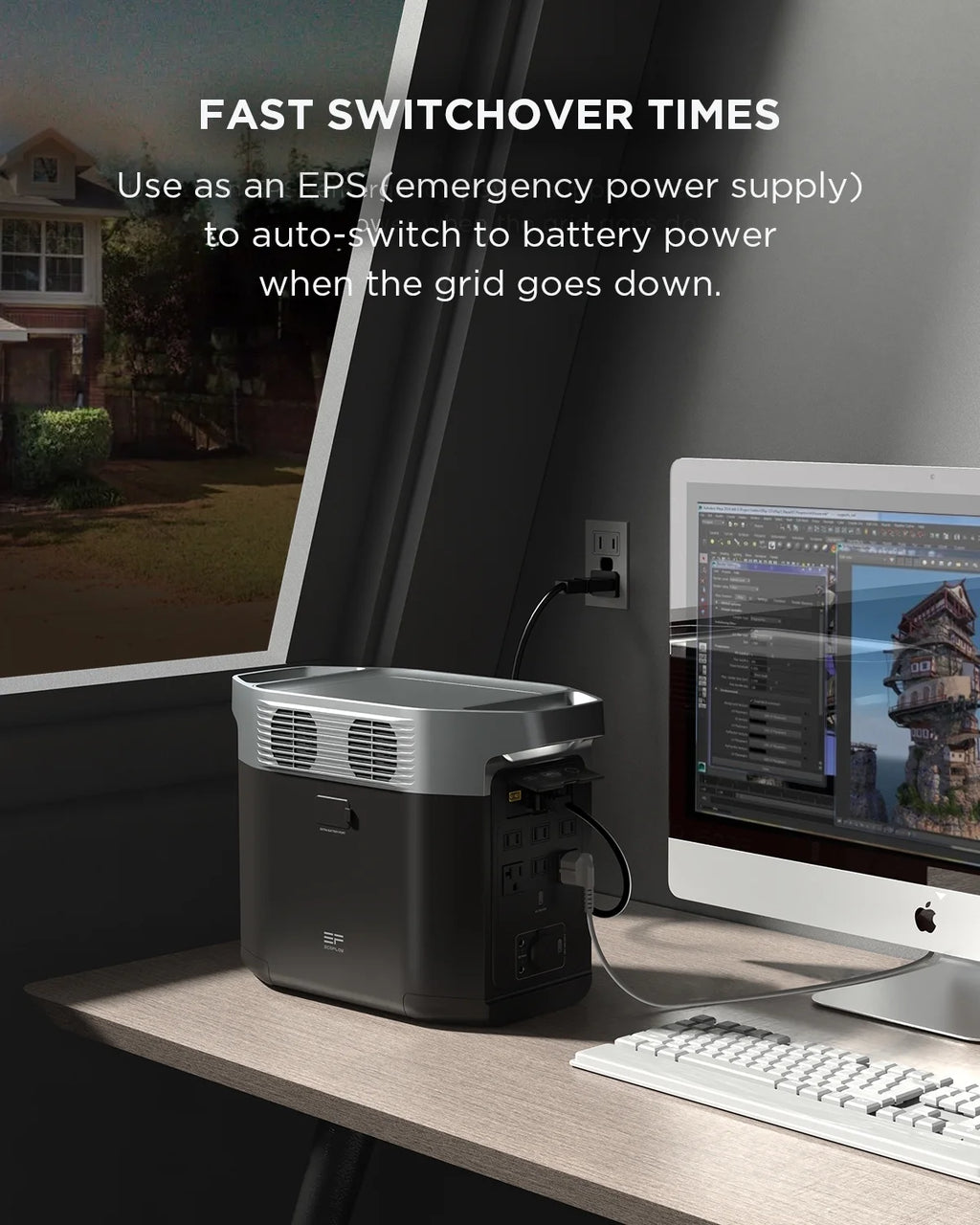 1024Wh 1800W Portable Power Station G163095