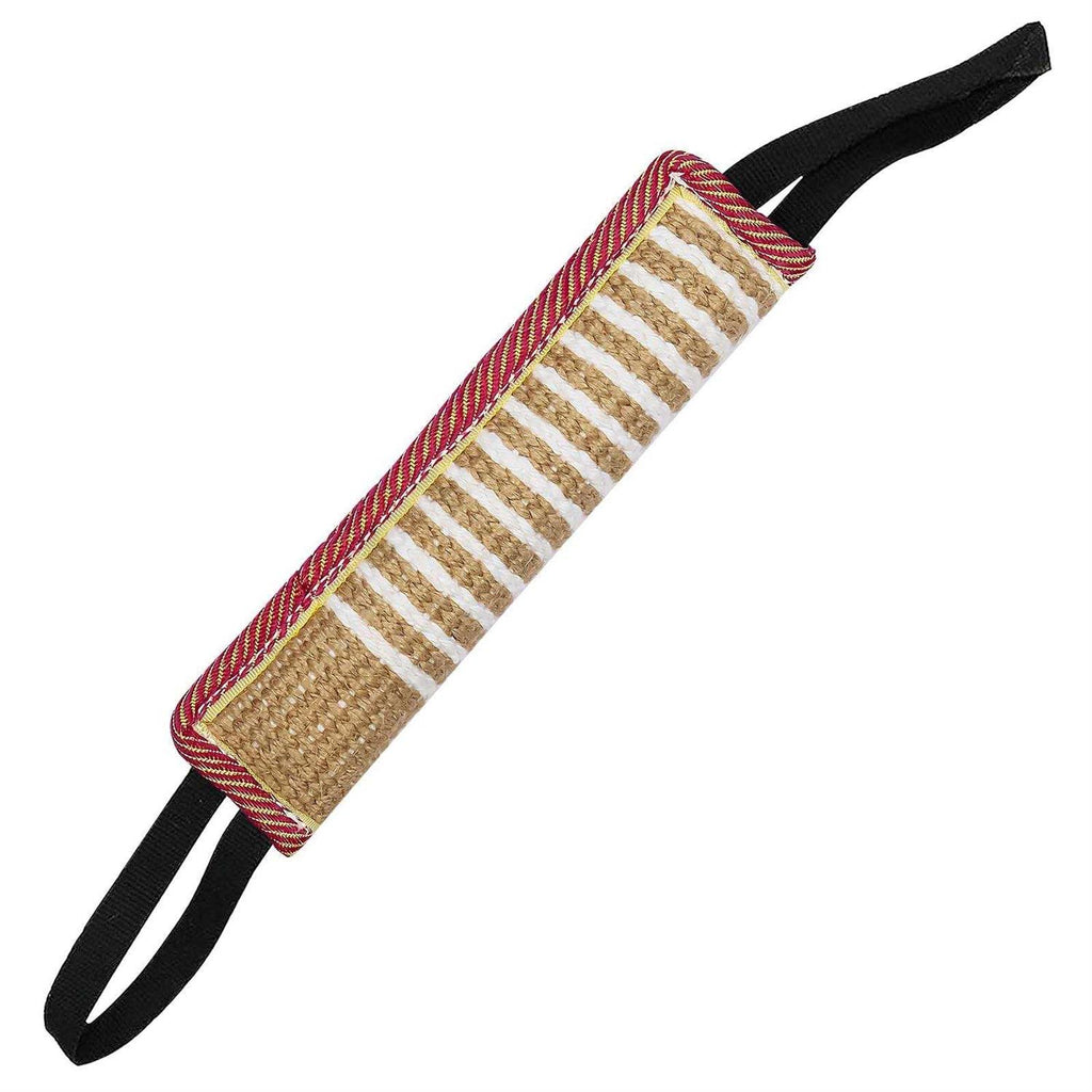 Dog Tug Toy Jute Bite Pillow L518372