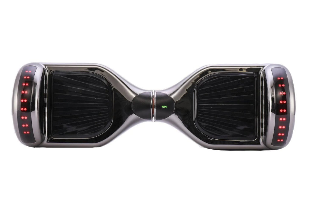 Chrome Black 36V Hoverboard with Bluetooth Speakers U374
