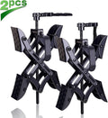 X-Chock Wheel Stabilizer, Scissor Tire Locking Chocks, 1 Pair Y38893