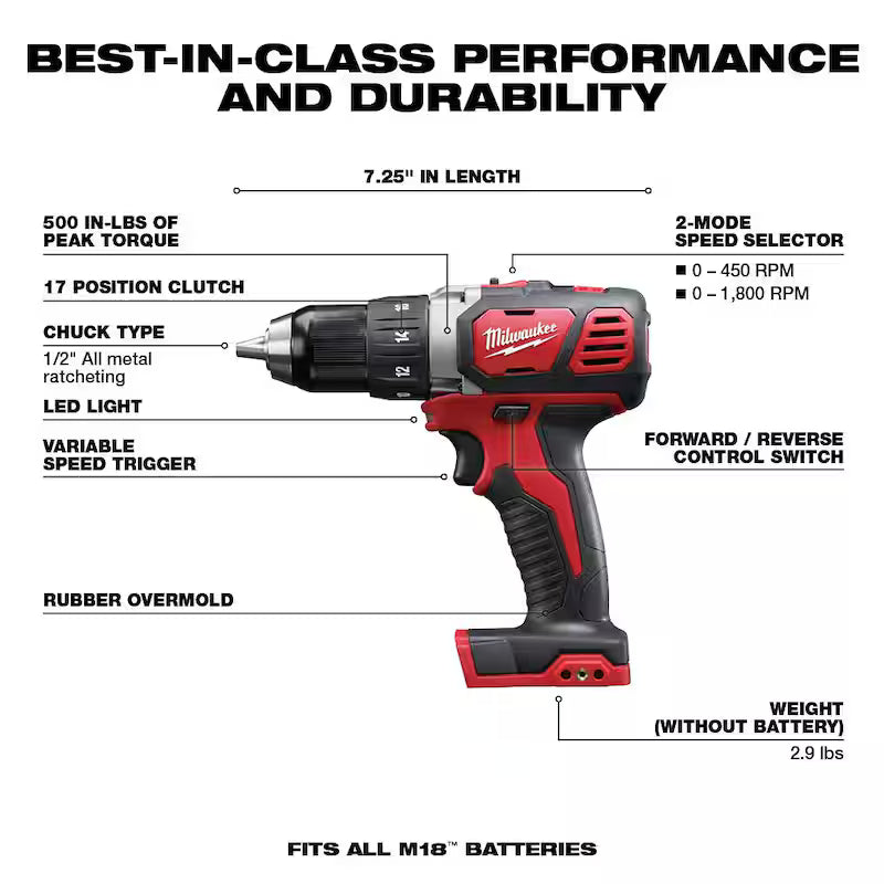 18V Cordless Drill Driver Impact Driver Combo Kit with Reciprocating Saw J366290