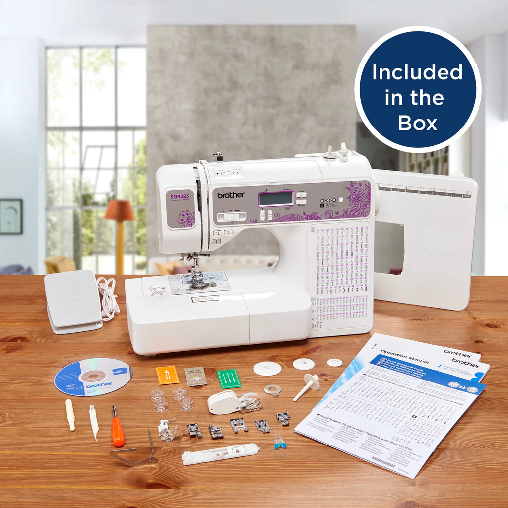 Computerized Sewing and Quilting Machine with Wide Table H4605